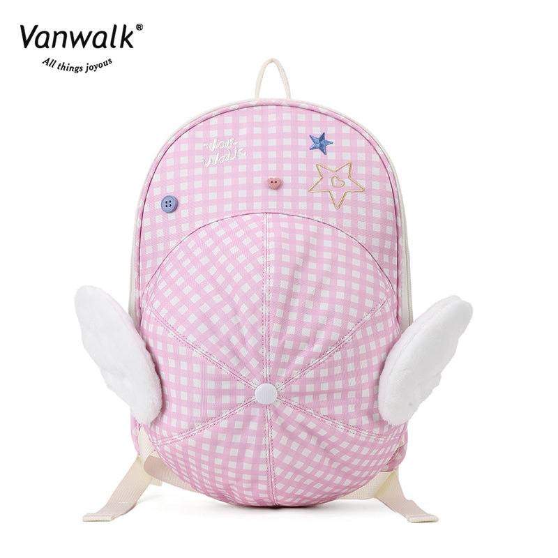 Vanwalk  Fashion Streetwear  Lucky Star Backpack V2880
