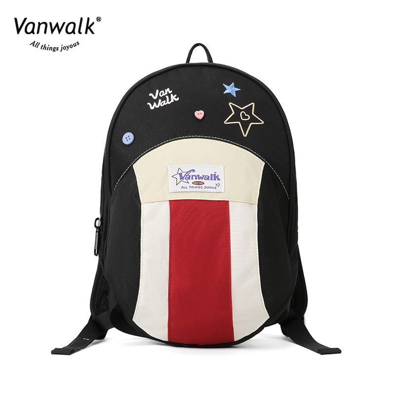 Vanwalk  Fashion Streetwear  Lucky Star Backpack V2880
