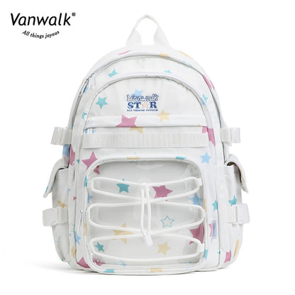 Vanwalk 多口袋幸運星背包 V2888