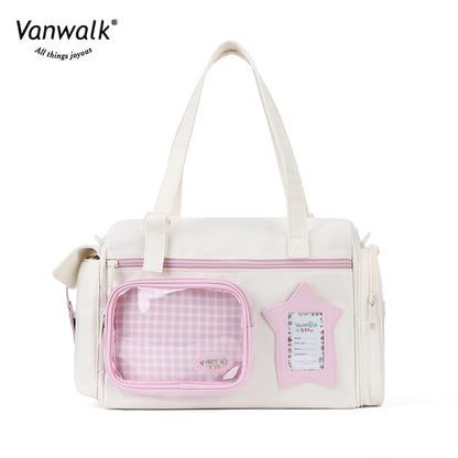 Vanwalk Beg Crossbody Bintang Bertuah Multi-Poket Tahan Air V2887