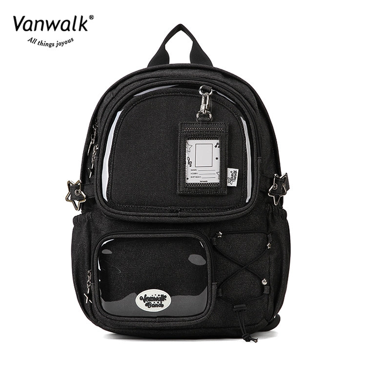 Vanwalk  Multiple Pockets Happy Band backpack V2908