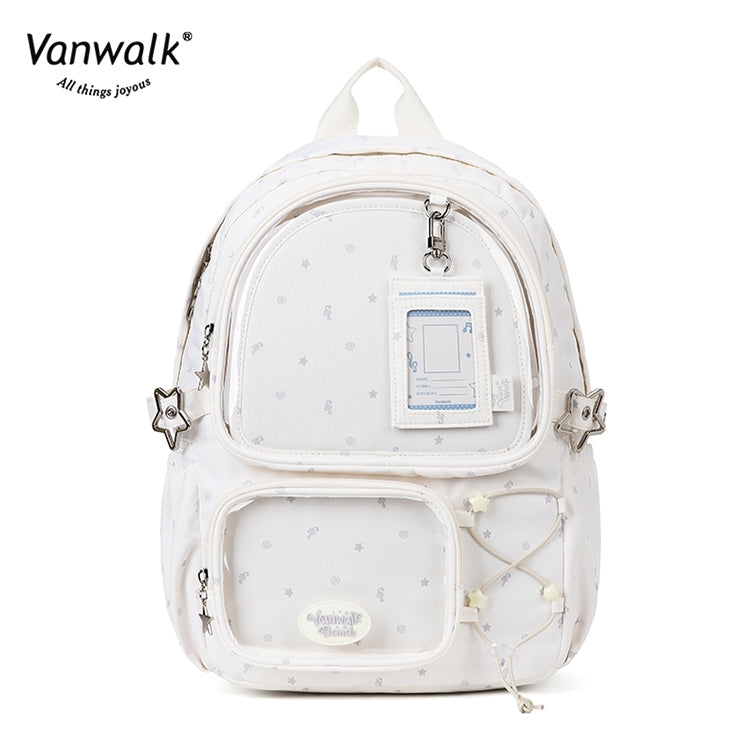 Vanwalk  Multiple Pockets Happy Band backpack V2908