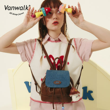 Vanwalk 時尚春季牧場背包 V2622