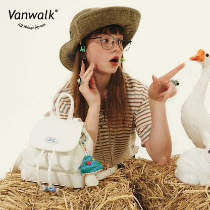 Vanwalk 時尚春季牧場背包 V2622