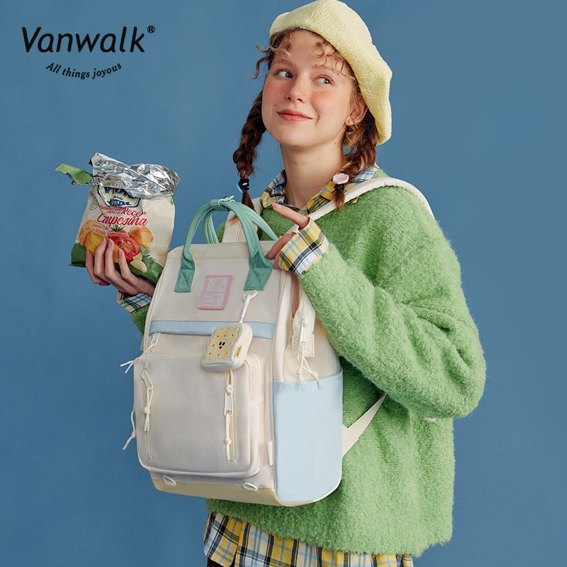 Vanwalk Water-Resistant Lucky House backpack V2766