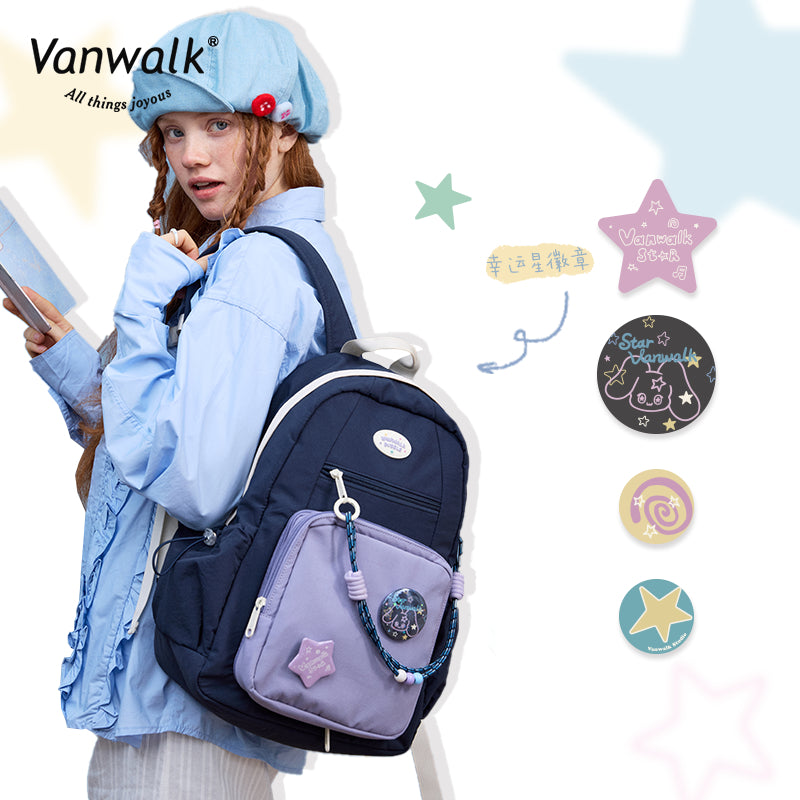 Vanwalk cute design  Lucky Star bag charm K562