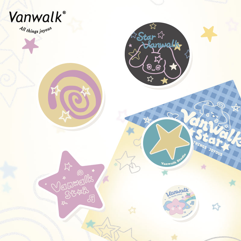 Vanwalk cute design  Lucky Star bag charm K562