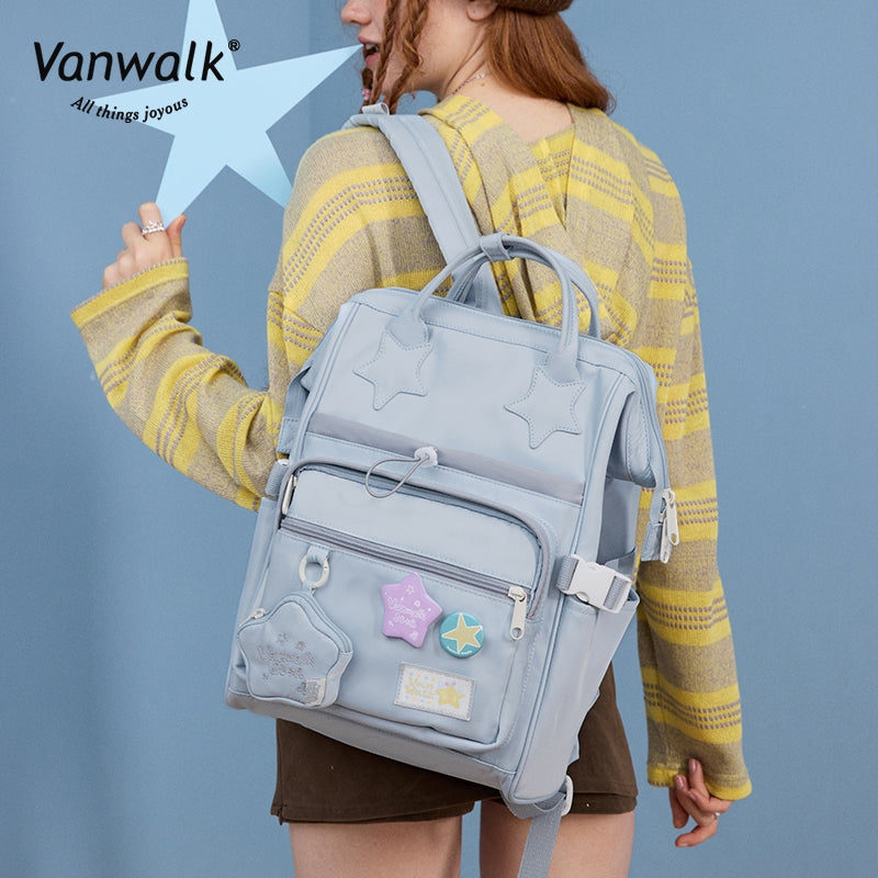 Vanwalk Water-Resistant Lucky Star backpack V2886