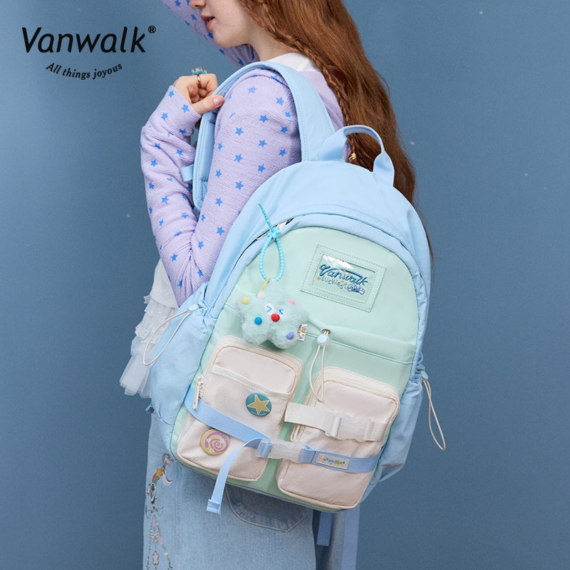 Vanwalk Large Capacity Lucky Star Backpack V2889