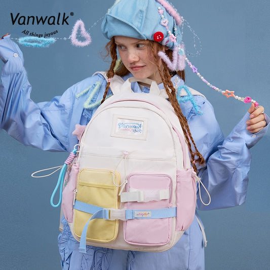 Vanwalk 大容量 ラッキースター バックパック V2889