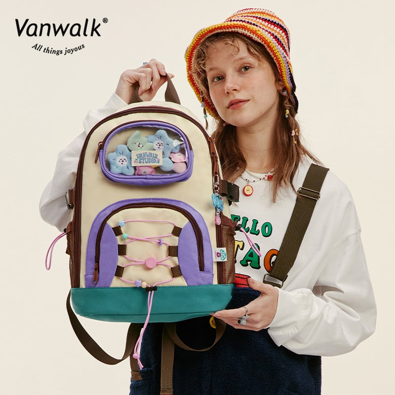Vanwalk Tahan Air Beg Galas Taman Kecil V2749