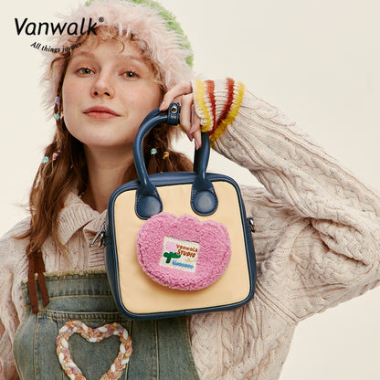 Vanwalk 休閒小型花園斜背包 V2752