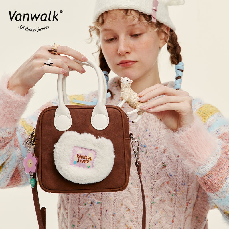 Vanwalk 休閒小型花園斜背包 V2752