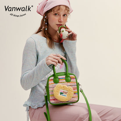 Vanwalk 休閒小型花園斜背包 V2752