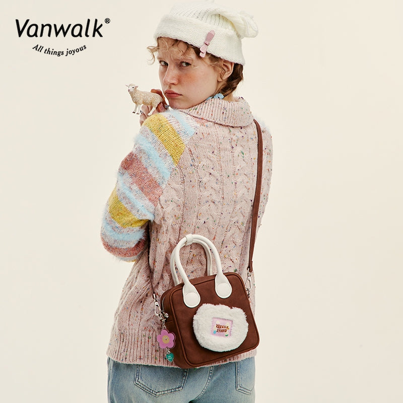 Vanwalk 休閒小型花園斜背包 V2752