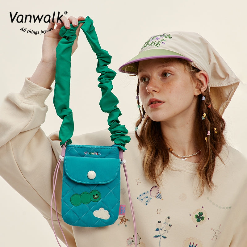 Vanwalk Casual  Small Garden Crossbody Bag V2758