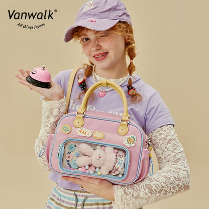 Vanwalk Water-Resistant Mood Crossbody Bag V2771