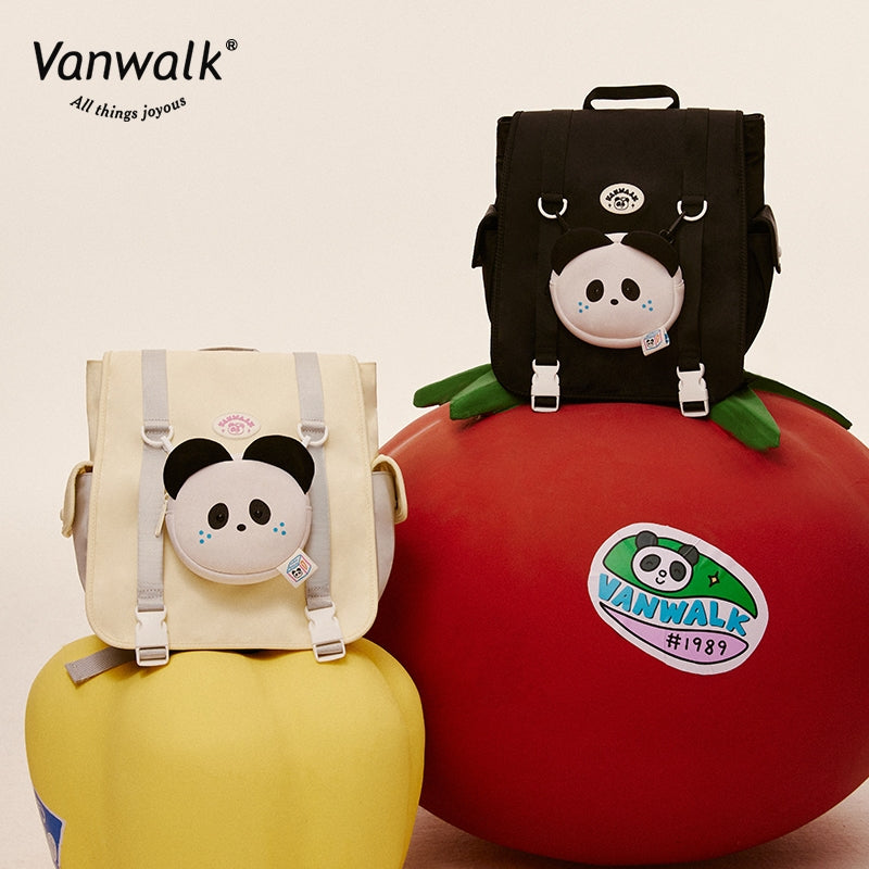 Vanwalk Maramihang Bulsa FUN MARKET backpack V2788
