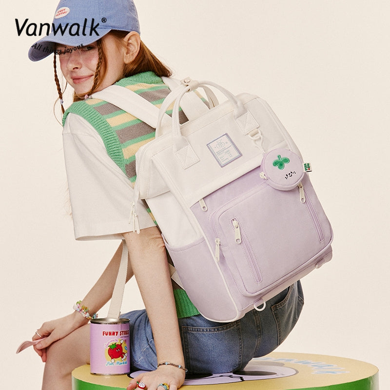 Vanwalk Water-Resistant FUN MARKET backpack V2810