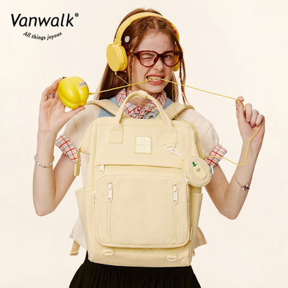 Vanwalk Water-Resistant FUN MARKET backpack V2810