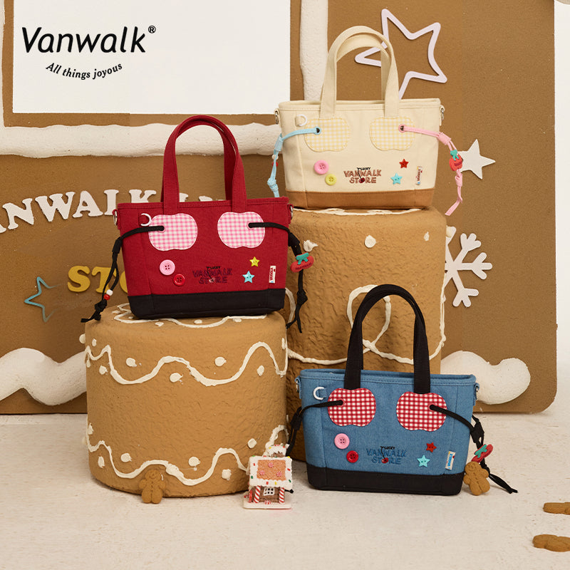 Vanwalk Water-Resistant Christmas shoulder bag V2869