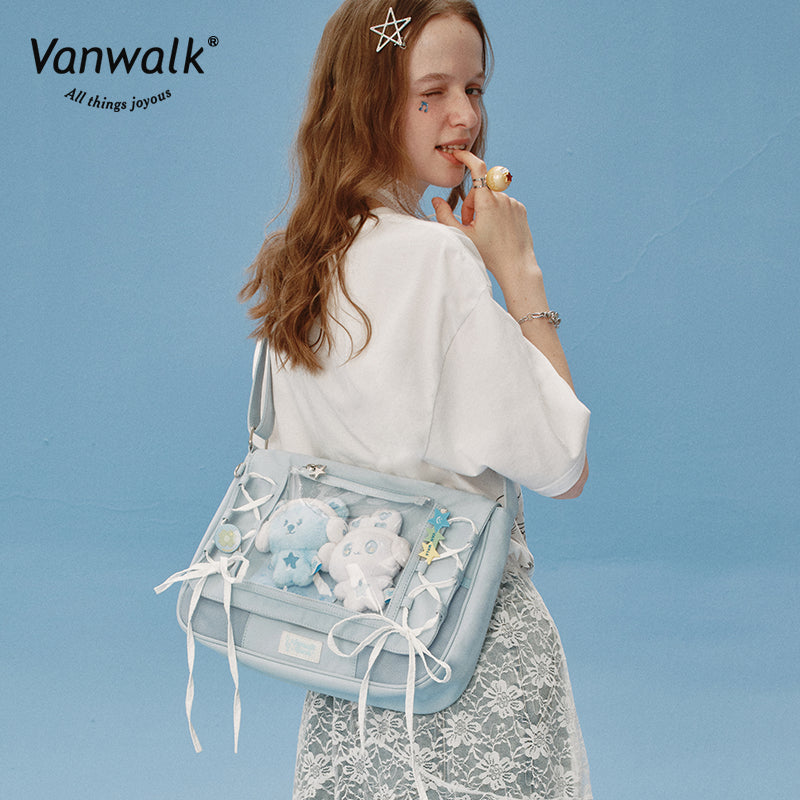VANWALK Multi-functional Happy Band Crossbody Bag V2909