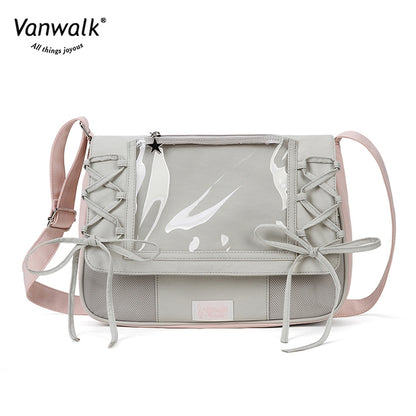 VANWALK Multi-functional Happy Band Crossbody Bag V2909