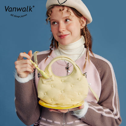 Vanwalk 時尚幸運屋斜背包 V2727