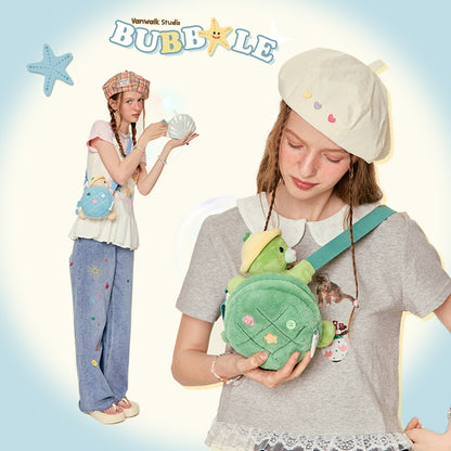 Vanwalk 可愛設計 泡泡島斜背包 K523