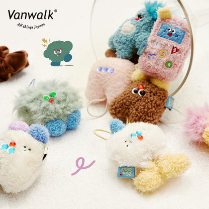 Vanwalk cute disenyo Mao Monster bag accessory K415
