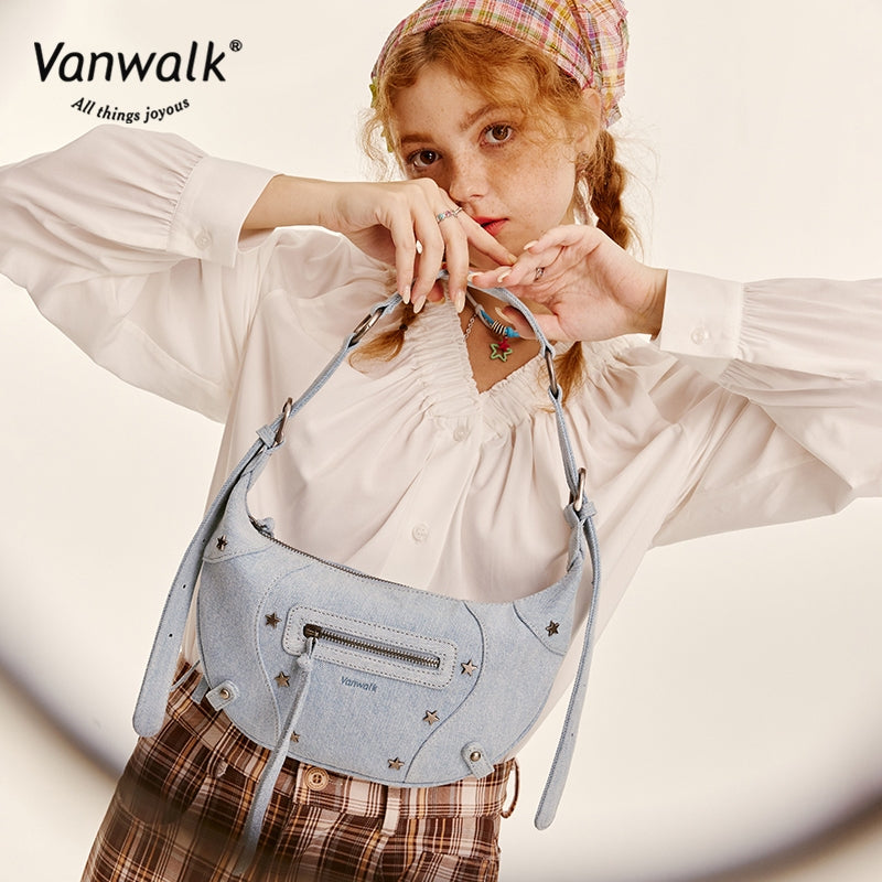 Vanwalk Water-Resistant Cowboy shoulder bag V2711