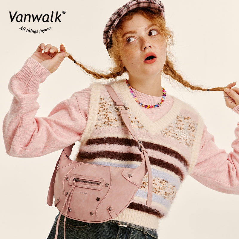 Vanwalk Water-Resistant Cowboy shoulder bag V2711