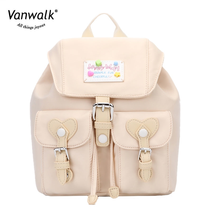 Vanwalk Fashion Bear Burger backpack V2714