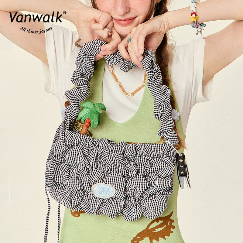 Vanwalk 透气泡泡岛肩包 V2813