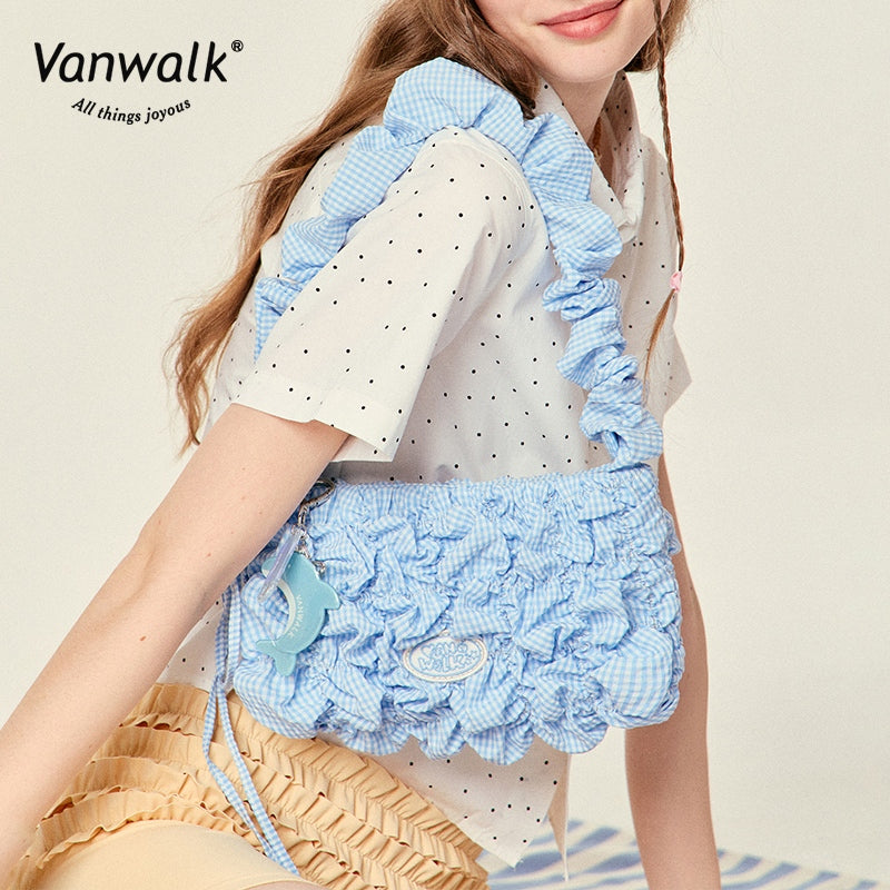 Vanwalk 透气泡泡岛肩包 V2813