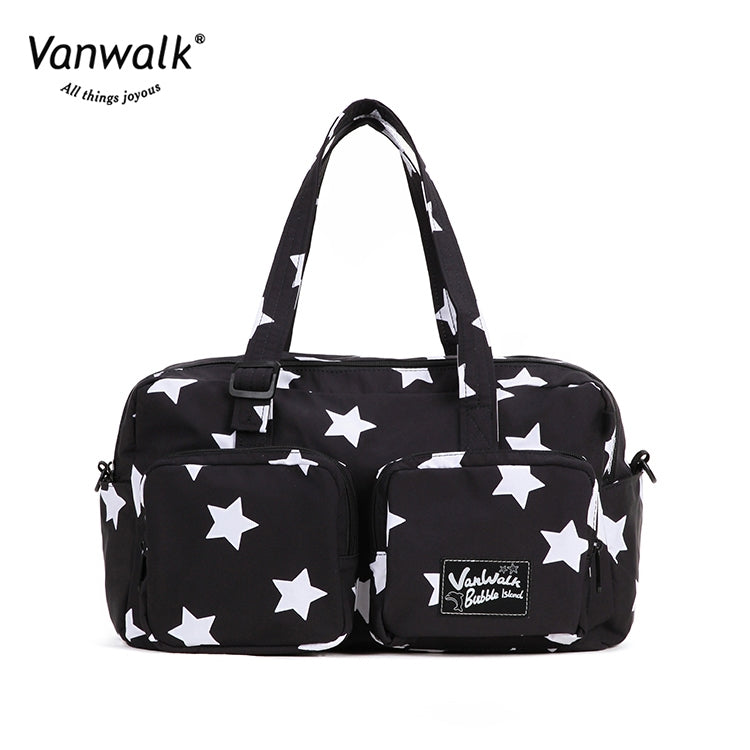 Vanwalk Water-Resistant Bubble Island Shoulder bag V2829
