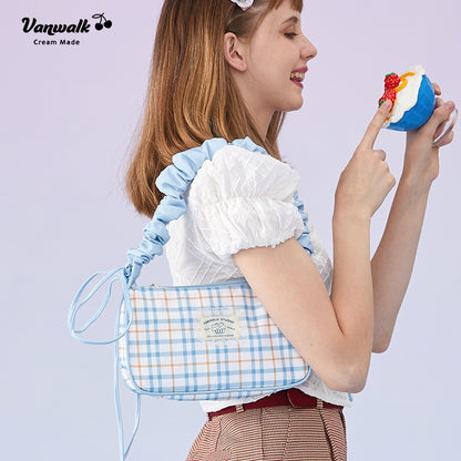 Vanwalk 基础休闲单肩包 V1718