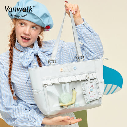 Vanwalk 時尚小型花園肩背包 V2898