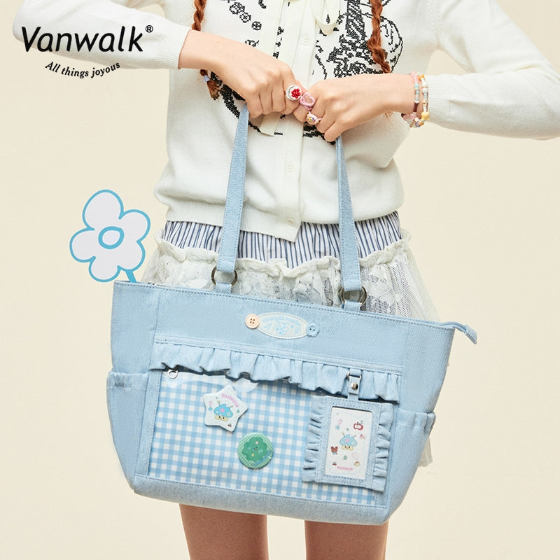 Vanwalk 時尚小型花園肩背包 V2898