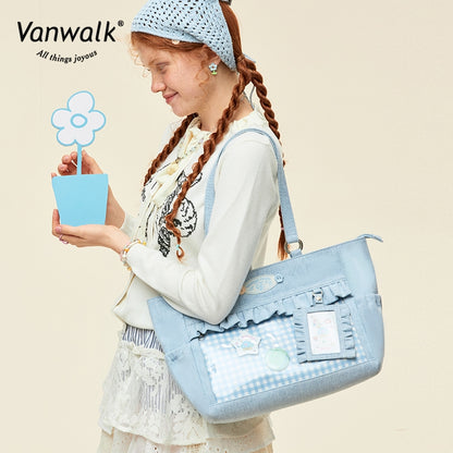Vanwalk 時尚小型花園肩背包 V2898