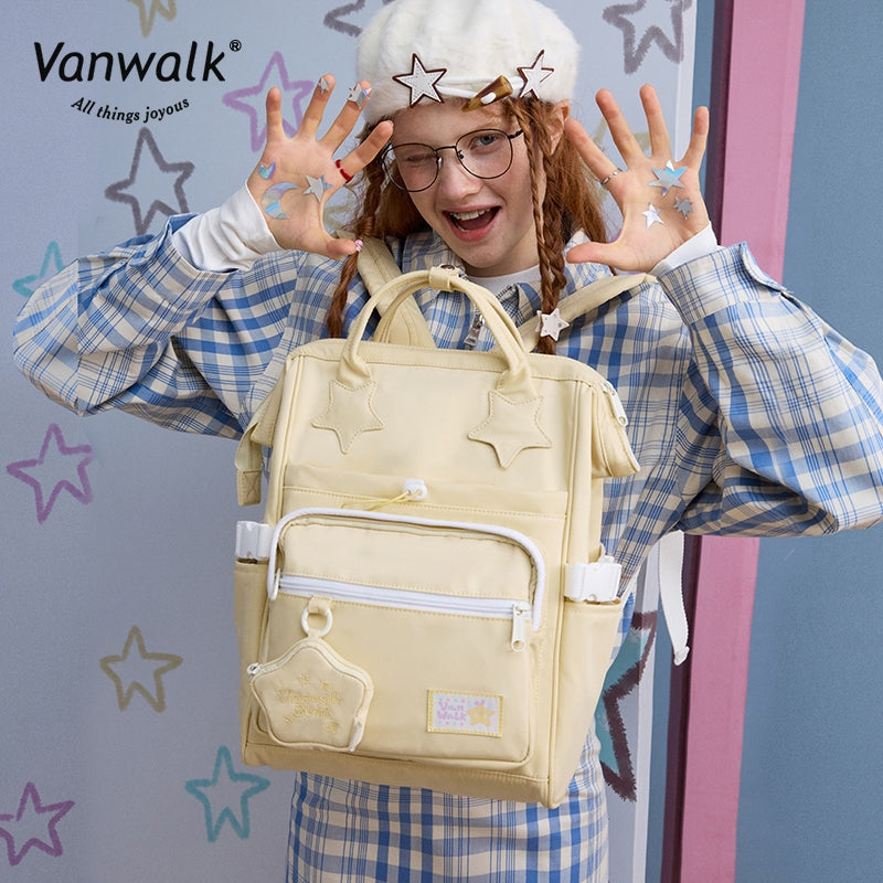 Vanwalk Water-Resistant Lucky Star backpack V2886
