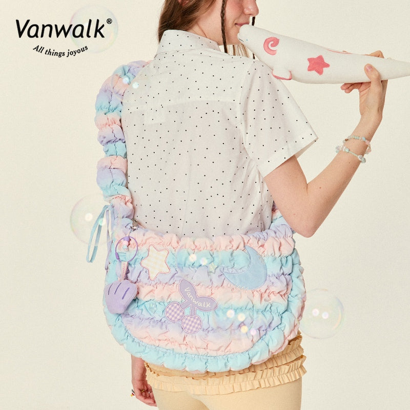 Vanwalk  Lightweight  Bubble Island Series Crossbody Bag V2824