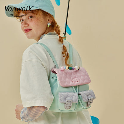 Vanwalk حقيبة ظهر مقاومة للماء Mood V2767