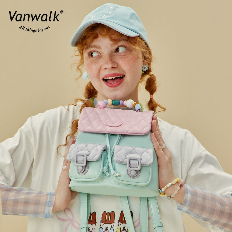 Vanwalk حقيبة ظهر مقاومة للماء Mood V2767