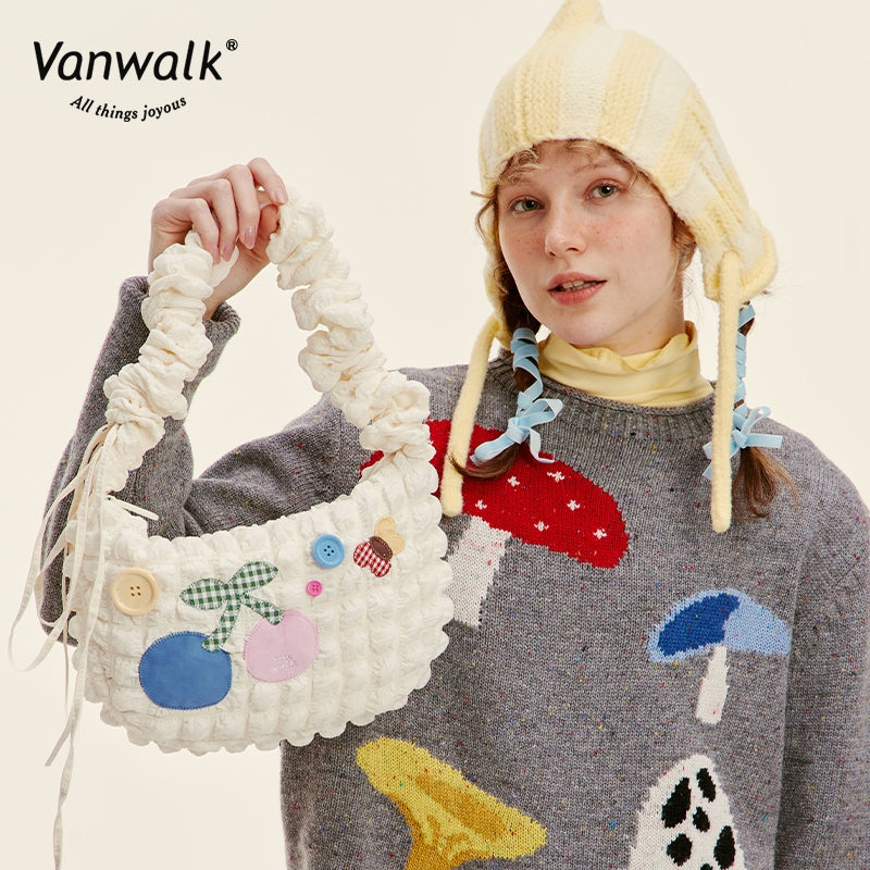Vanwalk Casual Small Garden Shoulder Bag V2747