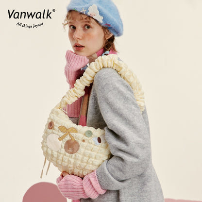 Vanwalk Casual Small Garden Shoulder Bag V2747