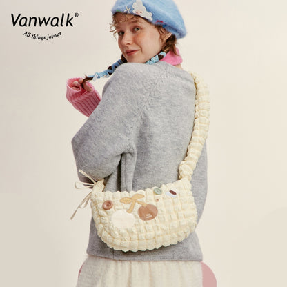Vanwalk Casual Small Garden Shoulder Bag V2747