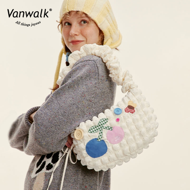 Vanwalk Casual Small Garden Shoulder Bag V2747