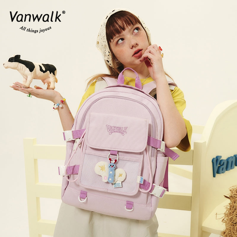 Vanwalk Large Capacity Spring Ranch Student Backpack V2611