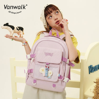 Vanwalk Large Capacity Spring Ranch Student Backpack V2611